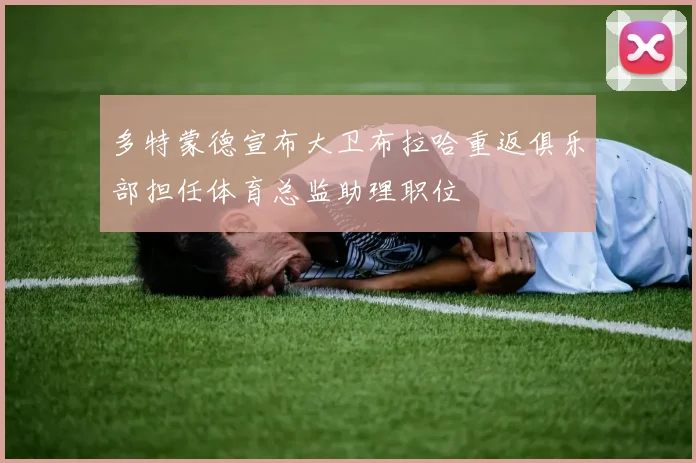 多特蒙德宣布大卫布拉哈重返俱乐部担任体育总监助理职位